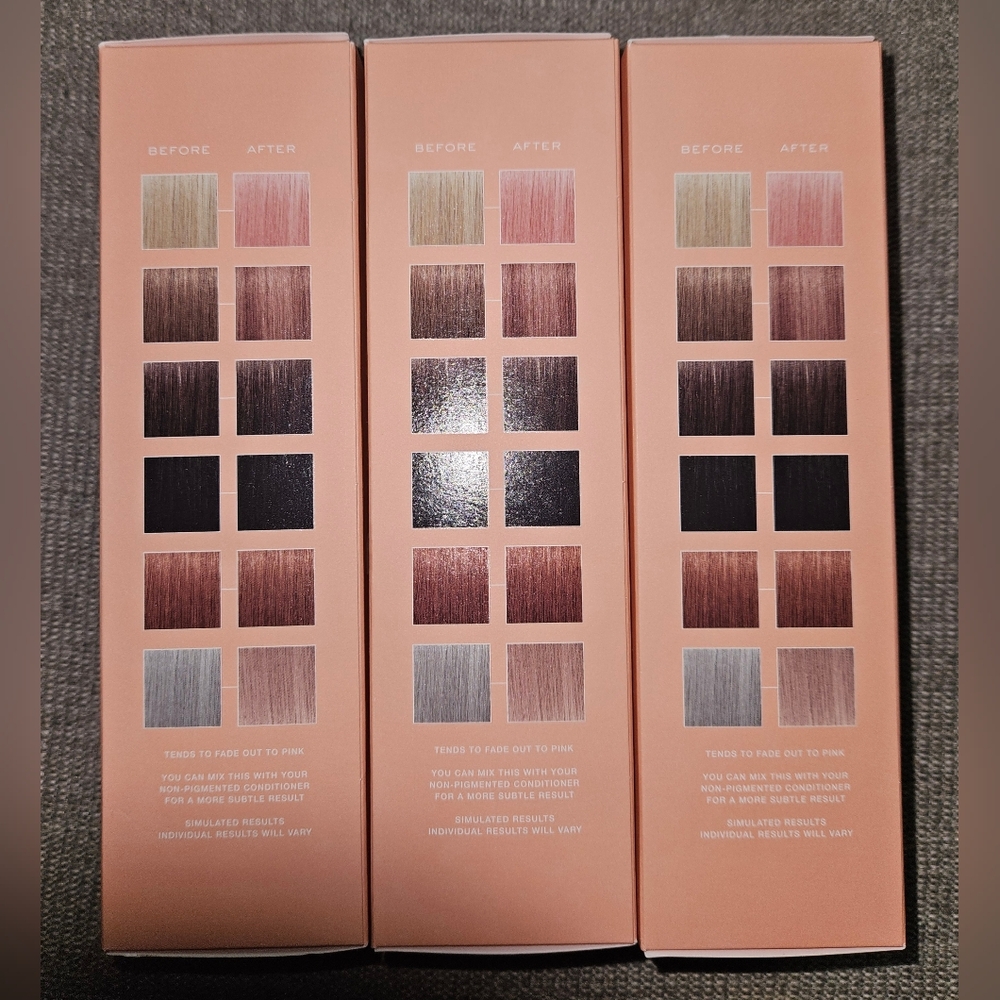 Kristin ESS Hair Color Depositing Conditioner Coral Rose 6.7oz ( Lot of 3 ) - Picture 13 of 16